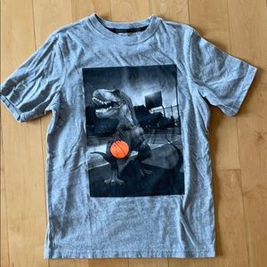 Dinosaur Basketball Tee Kids